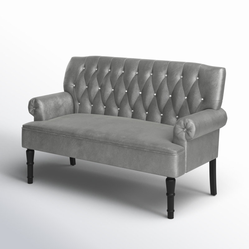59.3'' Velvet Settee