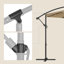 Piqua 300cm Lighted Market Parasol-247176261