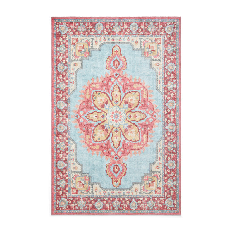 Vintage Look Area Rug, Rectangle 152 x 230 cm
