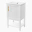 Meuble-lavabo simple 20 po avec plateau Skyanne-811576843