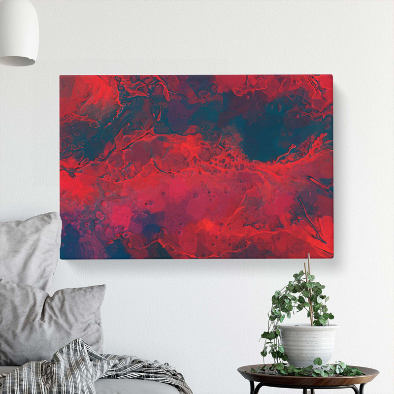 Spirit Of Delirium In Abstract - Wrapped Canvas, 35cm H x 50cm W x 3cm D