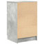 Bedside Cabinet 39X35x65 Cm Engineered Wood-81662884