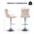 360°Swivel Adjustable Counter Height Bar Stools-1460294591-1460294599-1460294604
