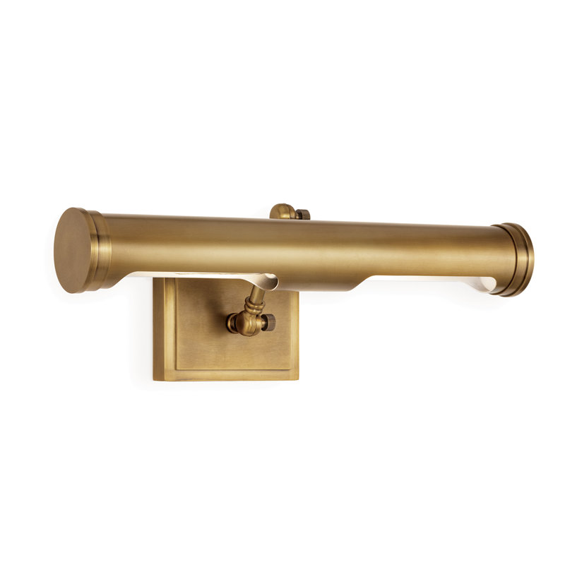 Tate Picture Light Medium, Natural Brass