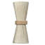 Corset 2-Light Wall Sconce, Off-White