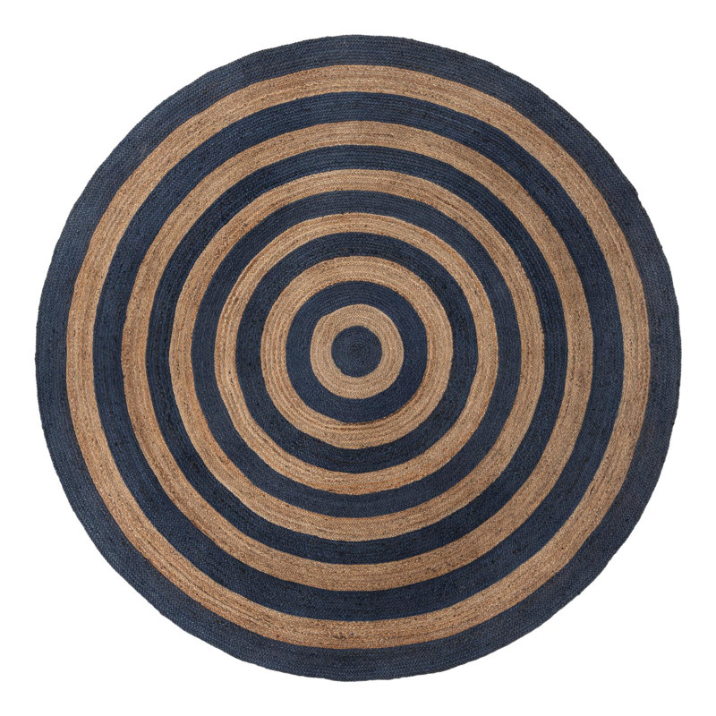 Morane Striped Indoor Rug, Round 10'