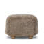 Bilbury Oval Ottoman-Taupe Shearling-42650462-42650461