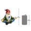 Statue de gnome de jardin zen