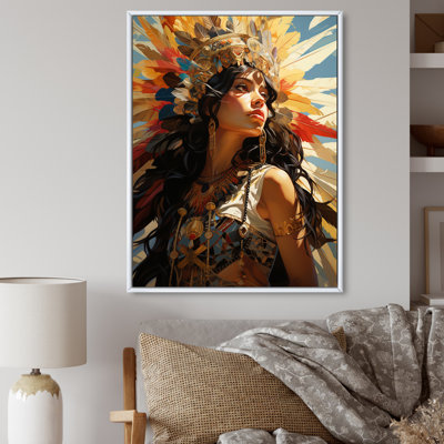 Rotanev, photo colorée réaliste d'une femme mexicaine - reproduction