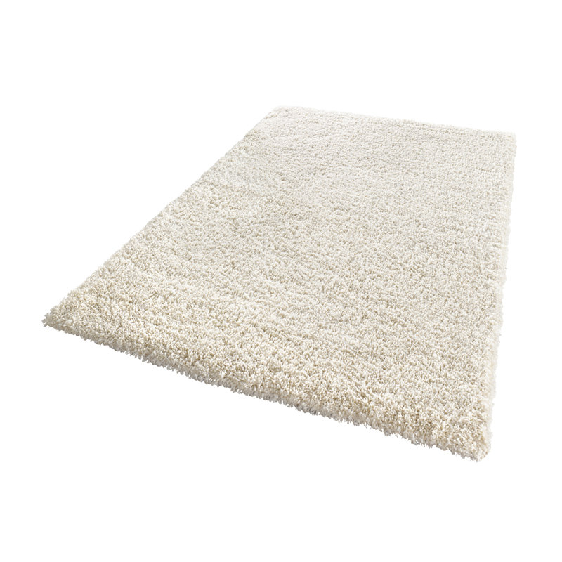Venice Shaggy Cream Rug, Rectangular 200 x 290cm
