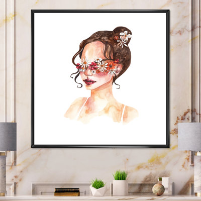 Fashion Forest Nymph Girl - Art mural moderne et contemporain sur toile