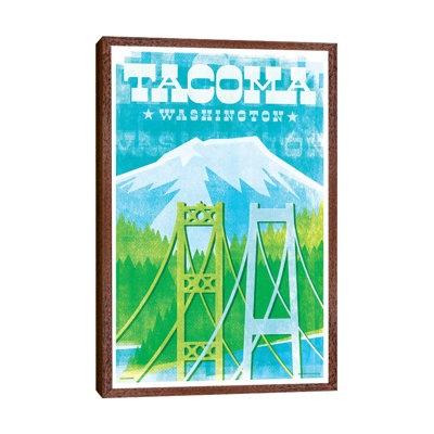 Tacoma Bridges Travel II by Jim Zahniser - Print on Canvas
