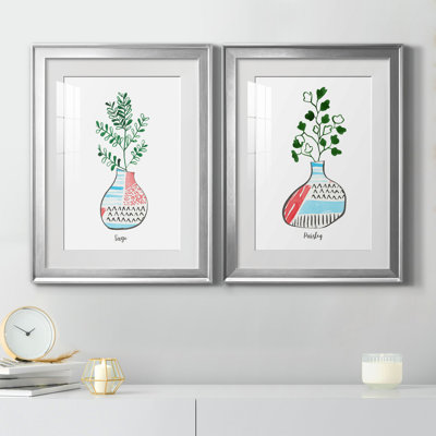 " Herb Garden Parsley " 2 - Pieces