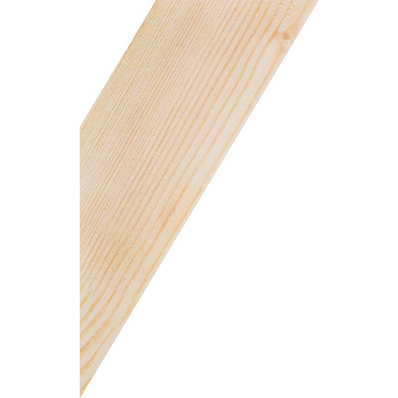 Attelle de genou traditionnelle, H 10 po x l 5,5 po x P 6 po, Douglas (lisse)
