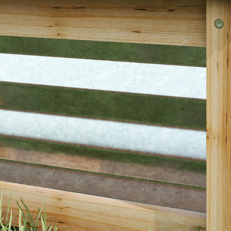 Ensemble pour jardin surélevé en métal galvanisé