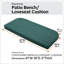 Coussins de banc / causeuse d'extérieur Adalynn-1102868900-1102868907