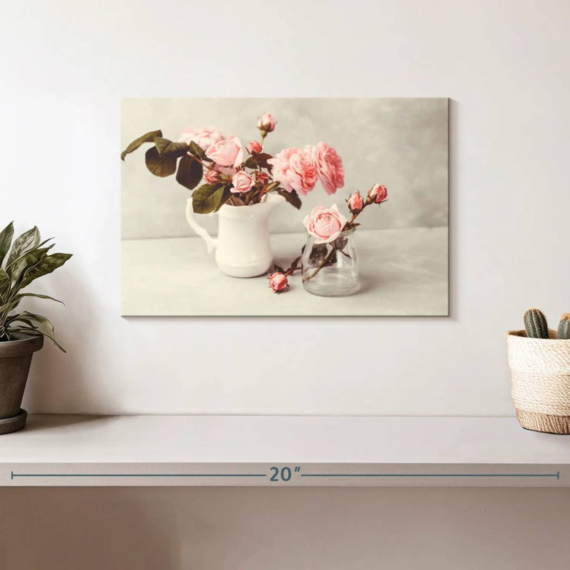 Harnek chic roses roses, H 8 po x l 12 po