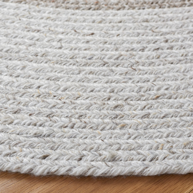 Lambertus Hand Woven Performance Rug, Round 4'