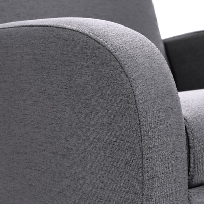 Fauteuil inclinable et pivotant à poignée manuelle