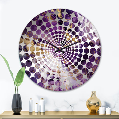 Poelm - Abstract Painting Wall Clock