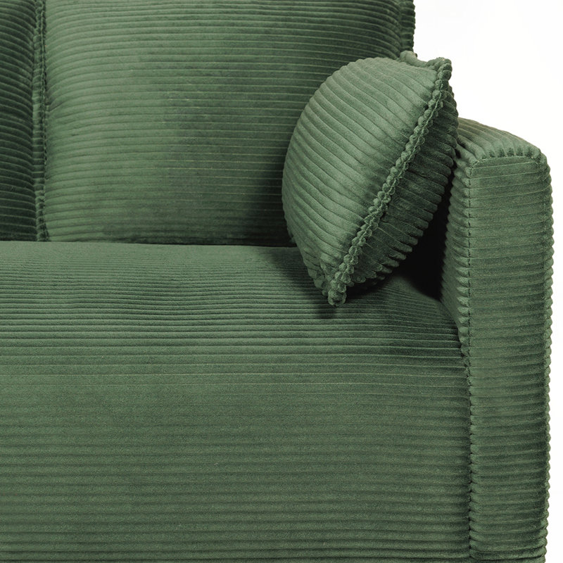 Panneau en composite robuste et canapé en bois massif avec rangement latéral, pour un confort et une organisation durables.