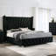 Lit à oreilles pour chambre à coucher 1pc (lit seulement)-1917532051-1917532077