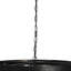 2-Tier Draped Wood Bead Chandelier-384460888