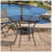 FIGI PE 34IN GLASS TABLE