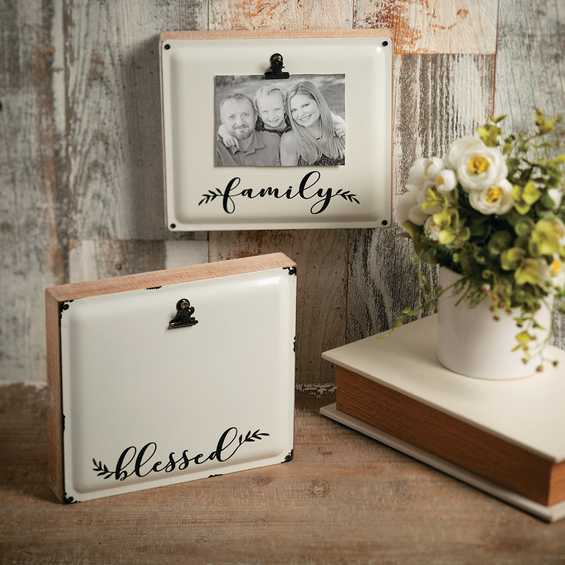 Foushee White Wood Picture Frame - Set of 2