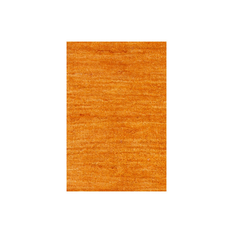 Gabi Hand-Knotted Gold Area Rug, Rectangle 5' x 7'6"