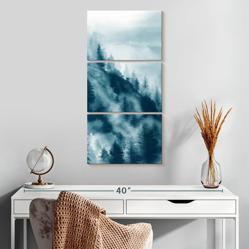 Foggy Dew Illustration, 32" H x 15" W