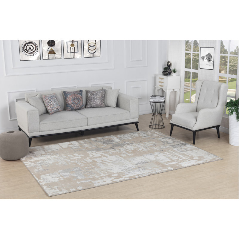 Abstract Area Rug, Rectangle 120 x 170cm