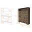 Range-chaussures, une tablette ouverte, deux armoires extensibles-93836555