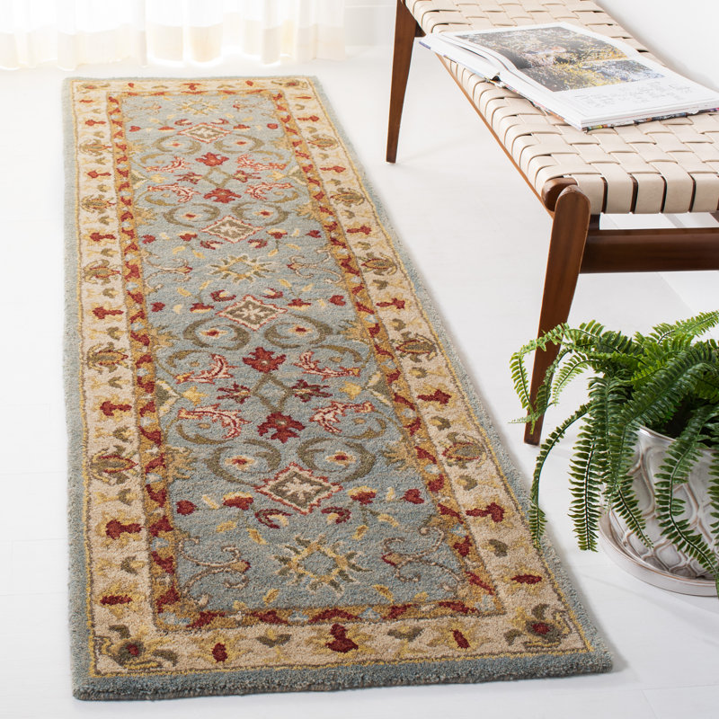Tingley Hand Tufted Wool Oriental Rug, Runner 2'3" x 16'