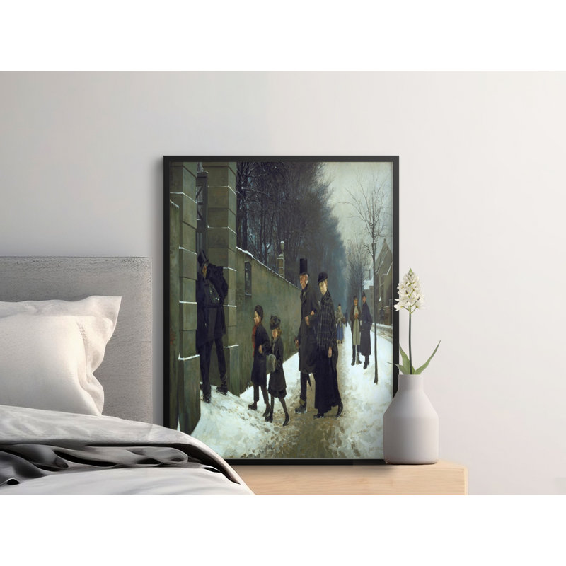 Wightman 1 Piece Floater Frame Wall Art, 9x11