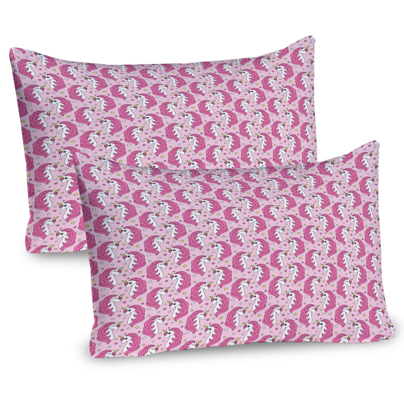 Ensemble de 2 taies décoratives Ambesonne Unicorn, H 20 po x l 26 po