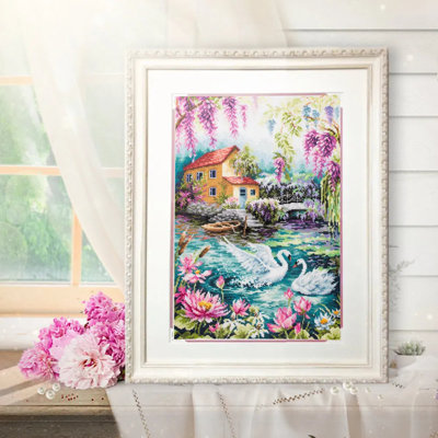  Counted Cross-Stitch Kit Dream Lake 250-705