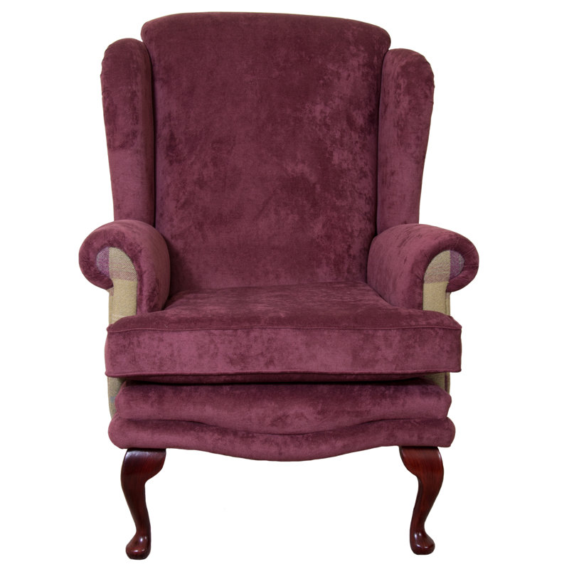 Clarkfield Upholstered Wingback Chair