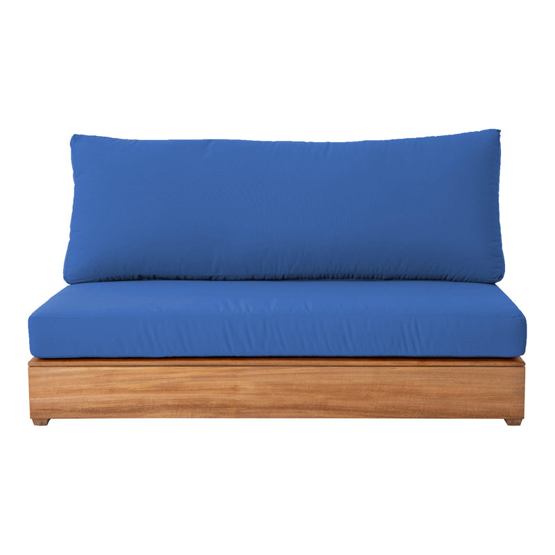 Canapé modulaire d'extérieur Arrin, Saphir