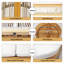 MIMO Solid Wood Adjustable Sun Lounger Set with Side Table