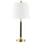 Lampe de commode en métal Vitale