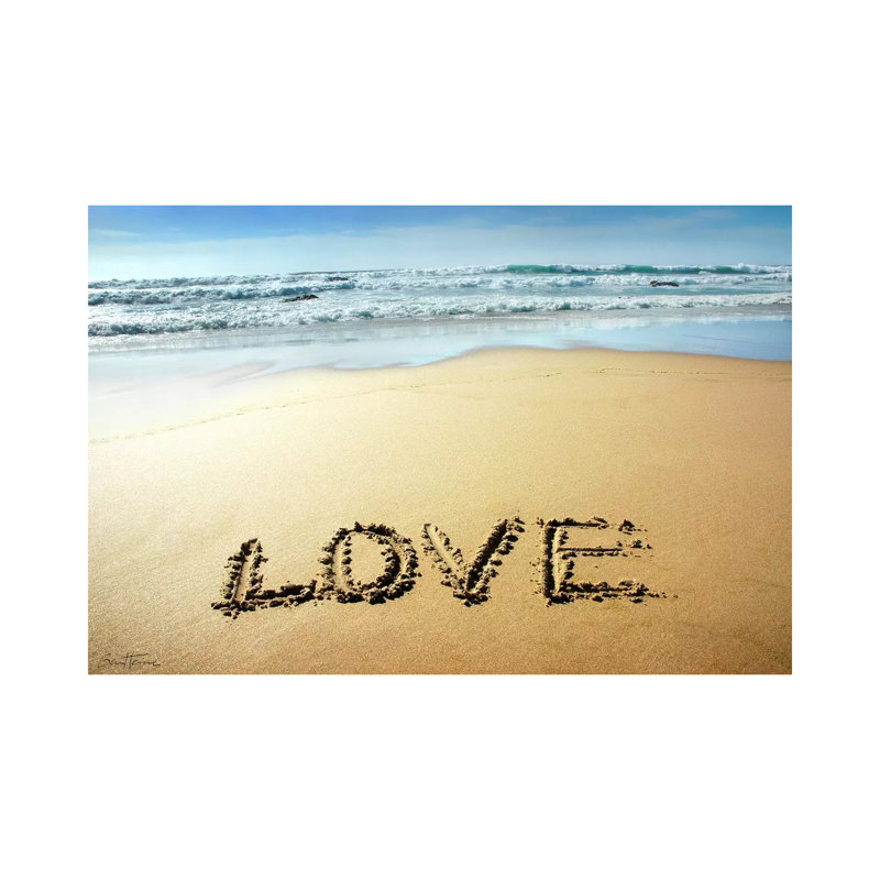 Love by Ben Heine - Print on Canvas, 30.48 cm H x 45.72 cm W, Wrapped Canvas