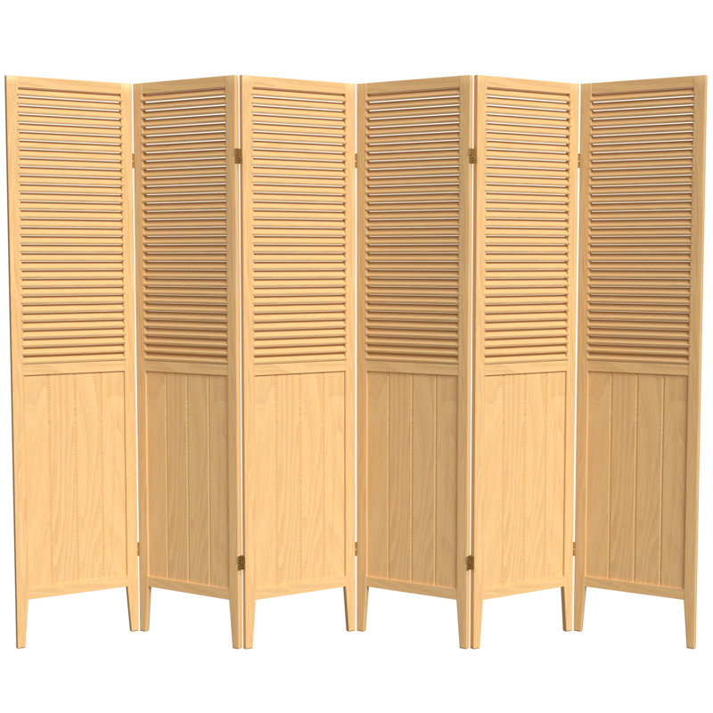 Cloison pliante Sanson, 6, Naturel