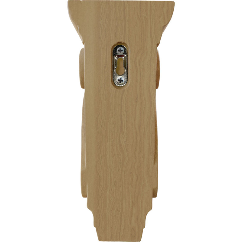 Corbeau à feuilles de figuier moyen l 3 3/4 po x P 4 3/8 po x H 8 1/2 po, Cerisier