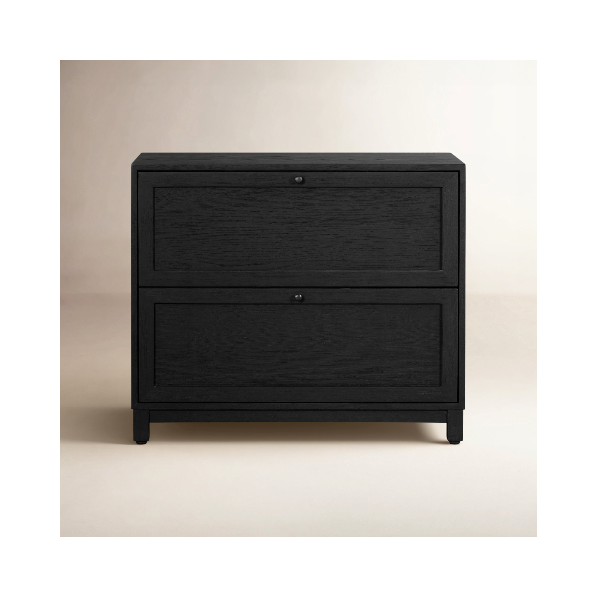 Sonata 2 - Drawer Nightstand, Drifted Matte Black