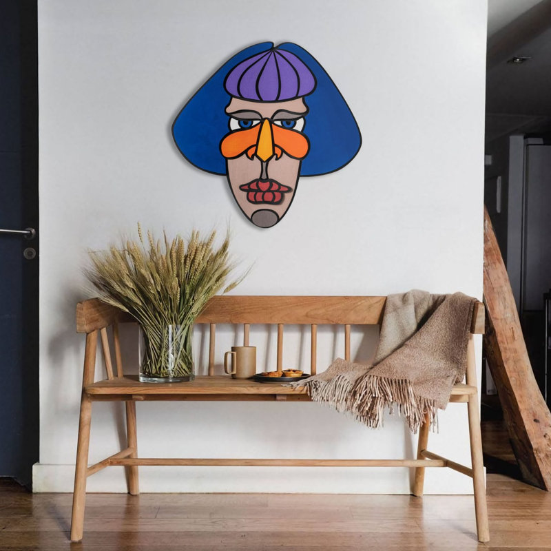 Décoration murale Isabella, H 23,62 po x l 23,23 po x P 1 po