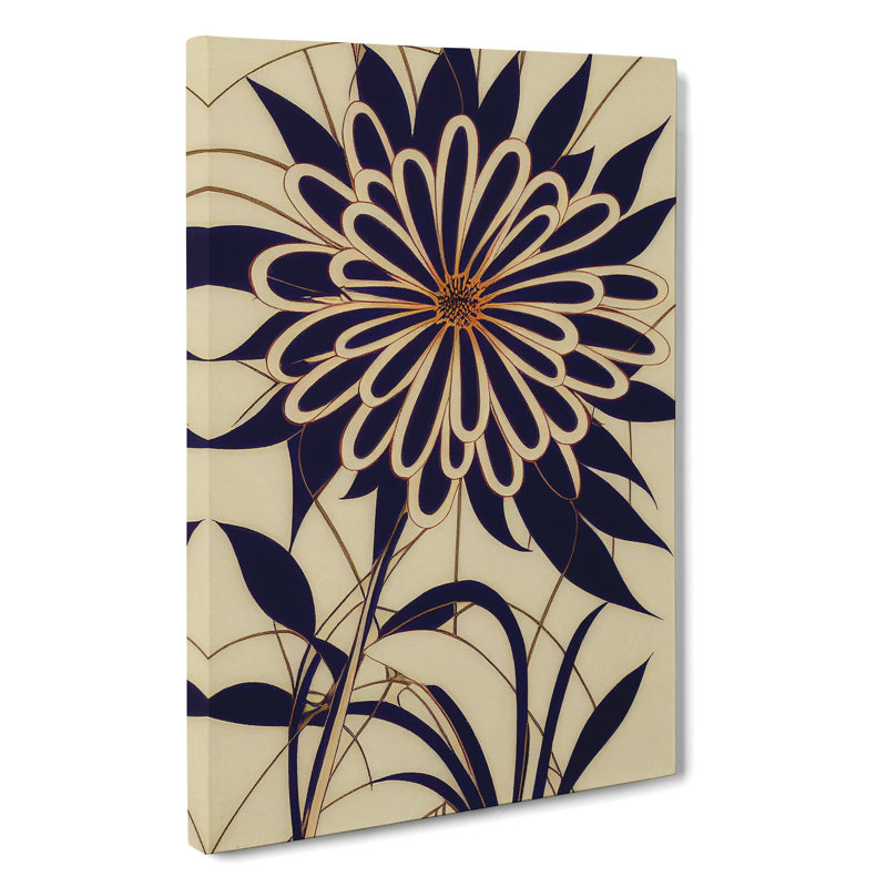The Classic Flower - Wrapped Canvas, 50cm H x 35cm W x 3cm D