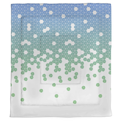 Katelyn Elizabeth Coastal Polyester Dots Comforter