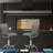 Modern Barstool Texture Leatherette/Chrome Adjustable Height