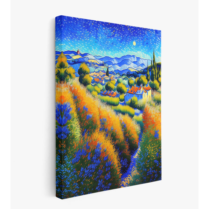 Collines de Provence IV, H 32 po x l 24 po